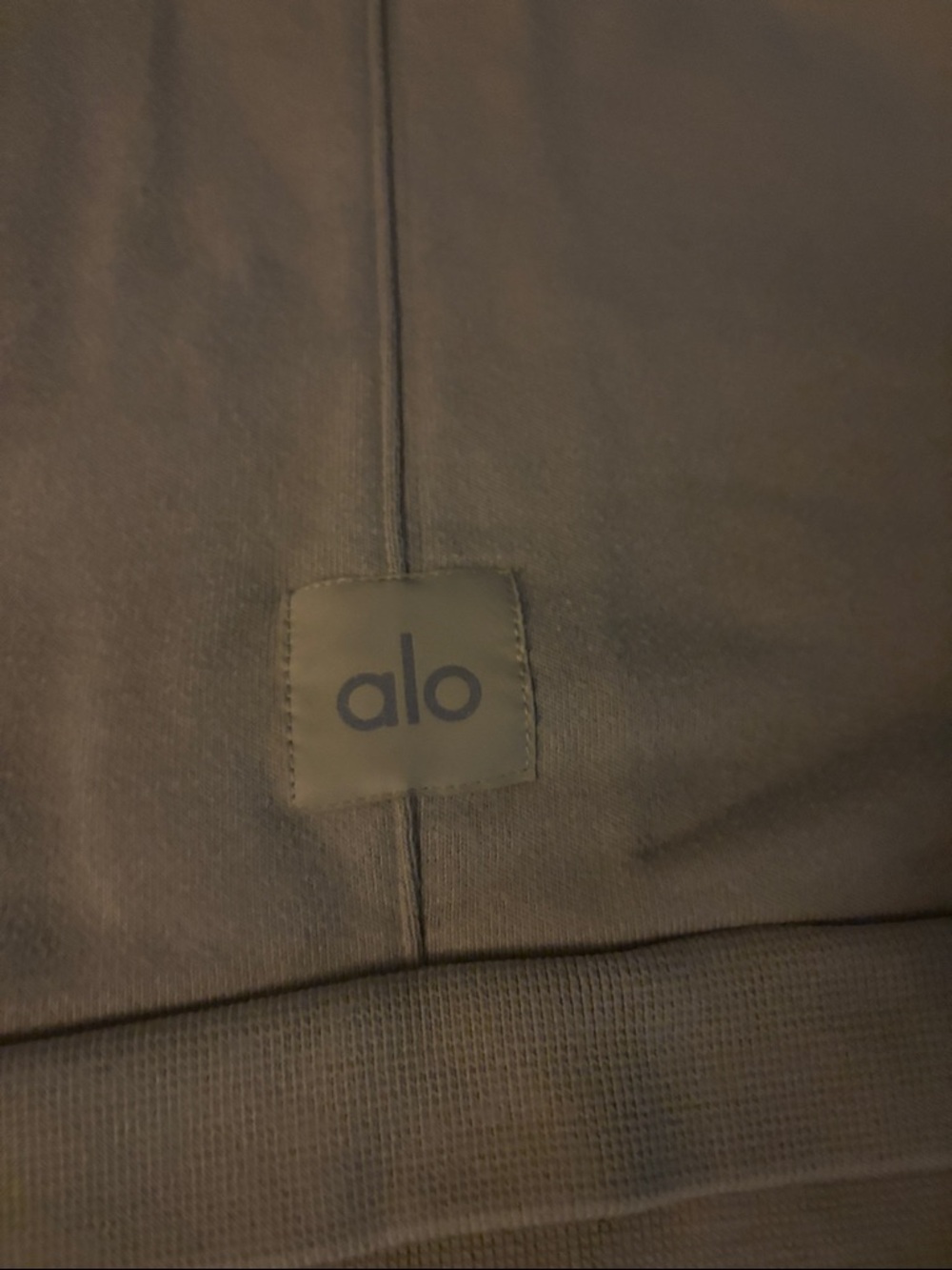 ALO Neutral Tan Sweatshirt Bottoms - Picture 4 of 7